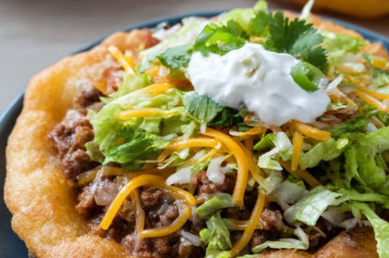 Fry Bread Tacos Recipe