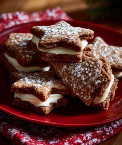 Gingerbread Sandwich Cookies Recipe