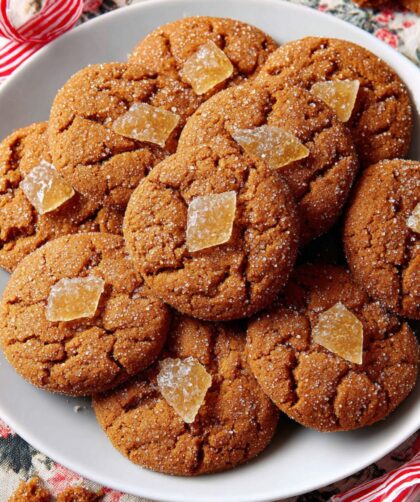Gingerbread Slice-and-Bake Cookies Recipe