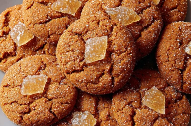 Gingerbread Slice-and-Bake Cookies Recipe