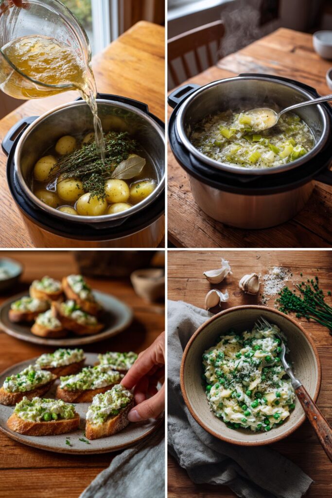 Instant Pot Potato Leek Soup Recipe
