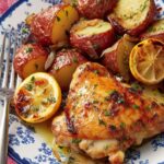 Lemon-Thyme Sheet-Pan Chicken and Potatoes Recipe