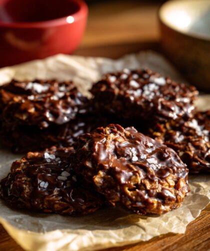 Nutella Oat Crunch No-Bake Cookies Recipe