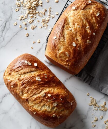Oatmeal Sandwich Bread Recipe
