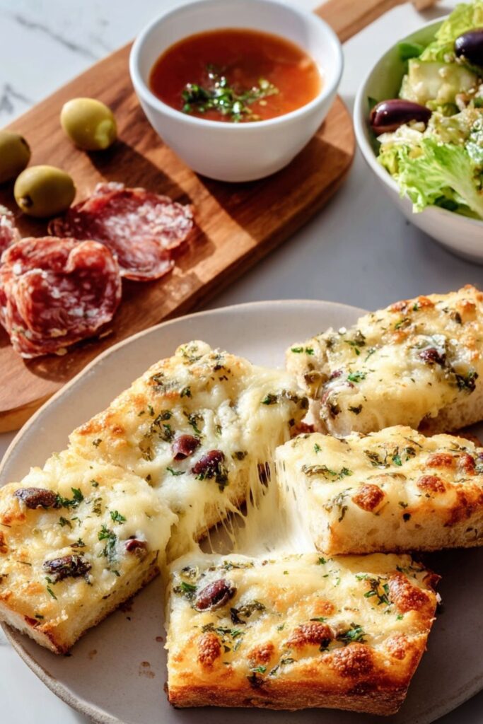 Olive Cheese Bread Recipe