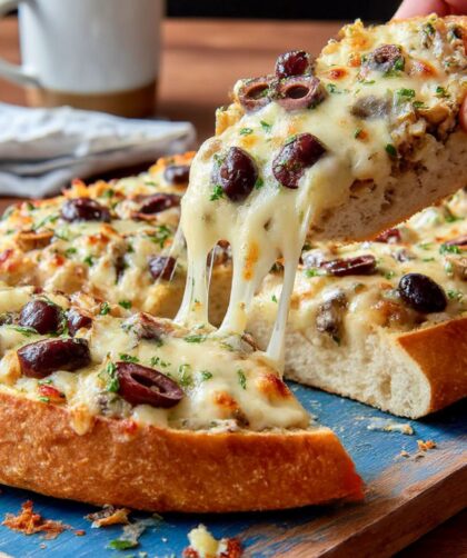 Olive Cheese Bread Recipe