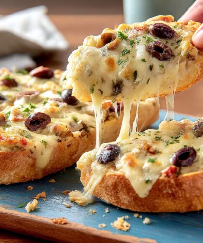 Olive Cheese Bread Recipe