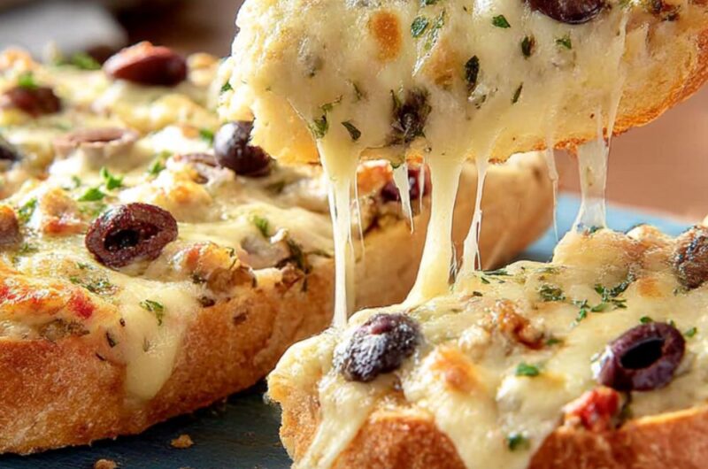Olive Cheese Bread Recipe