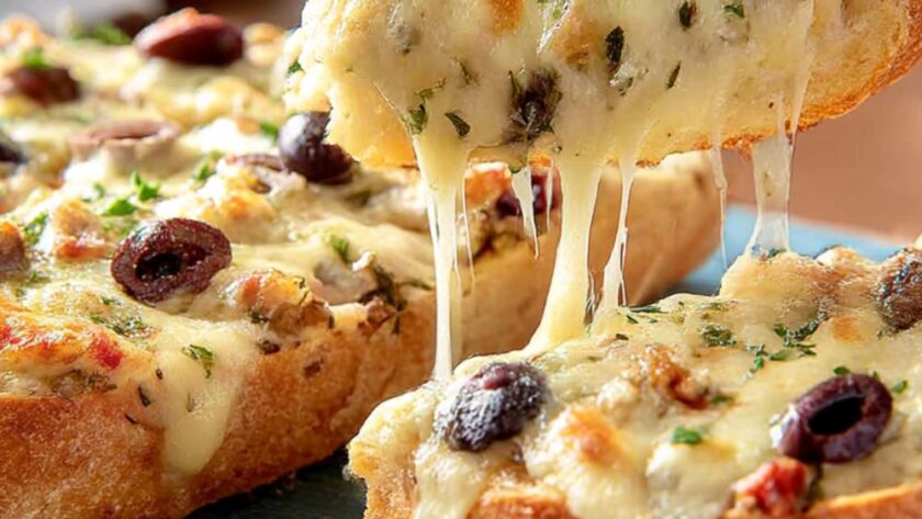 Olive Cheese Bread Recipe