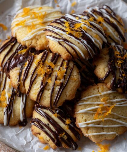 Orange Shortbread Cookies Recipe