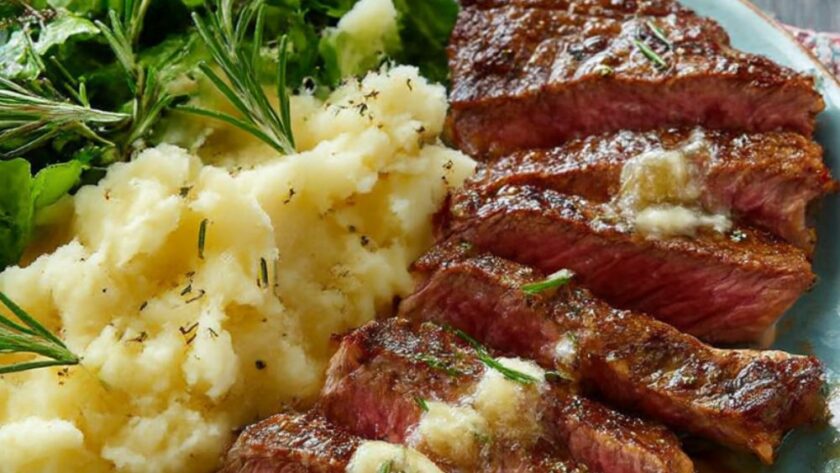 Pan-Fried Ribeye Steak Recipe