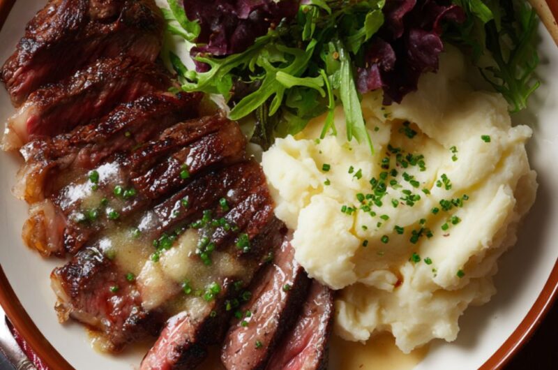 Pan-Fried Ribeye Steak Recipe