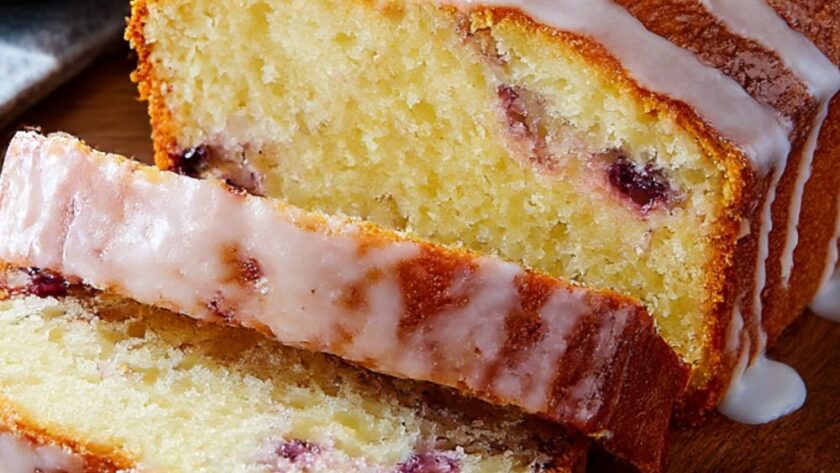 Lemon Blueberry Bread Recipe