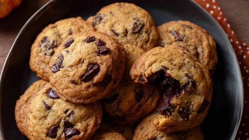 Pumpkin Chocolate Chip Cookies Recipe