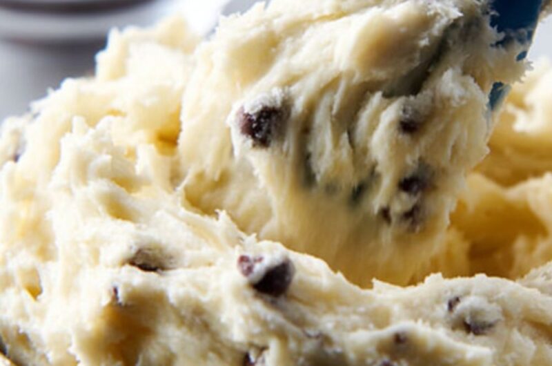 Raw Cookie Dough Recipe