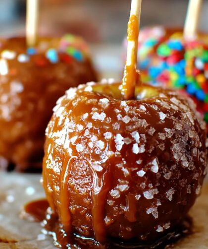 Salted Caramel Apples Recipe