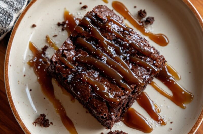 Salted Caramel Brownie Recipe