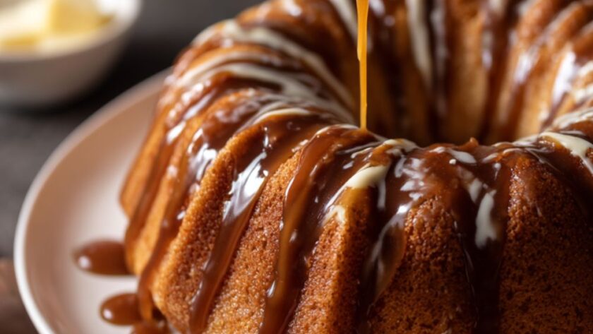 Salted Caramel Bundt Cake Recipe