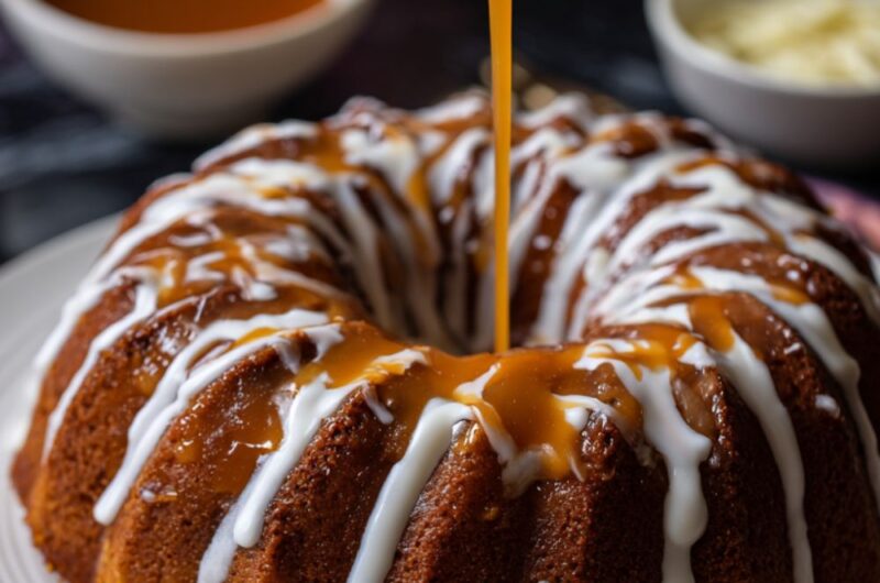 Salted Caramel Bundt Cake Recipe