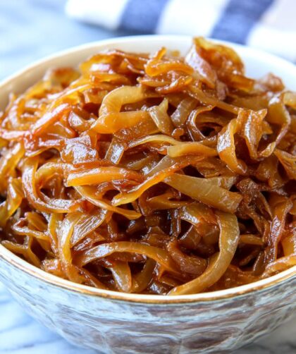 Slow Cooker Caramelized Onions Recipe