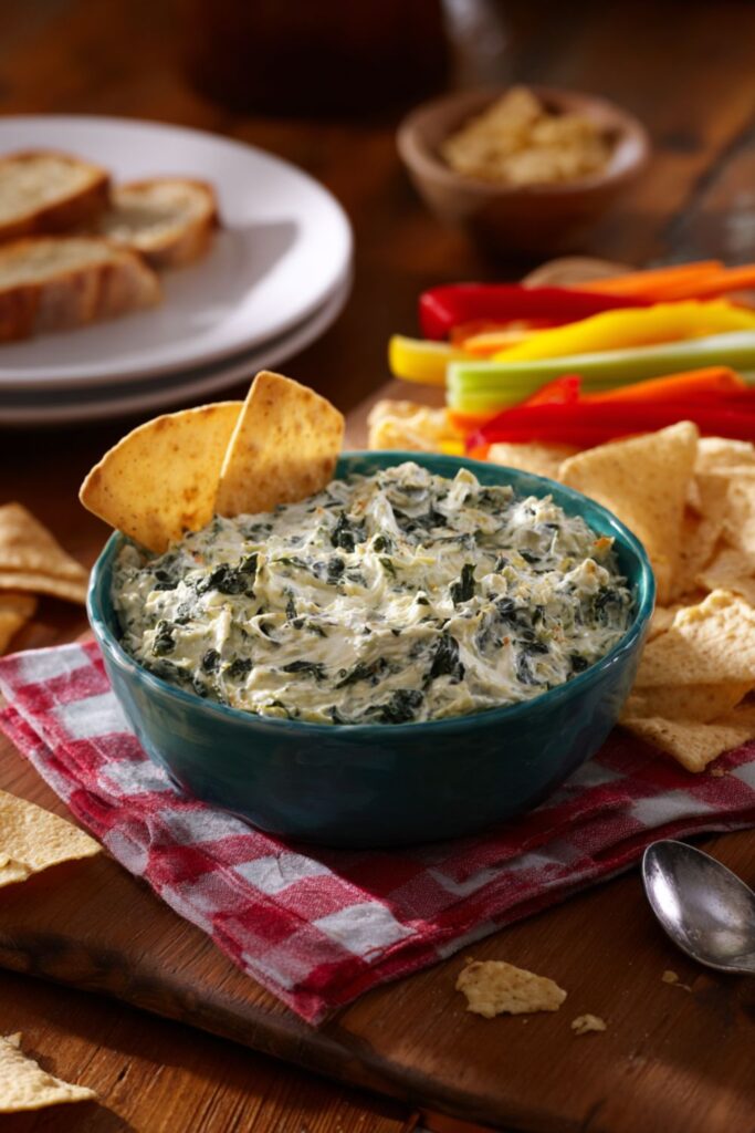 Slow Cooker Spinach Artichoke Dip Recipe