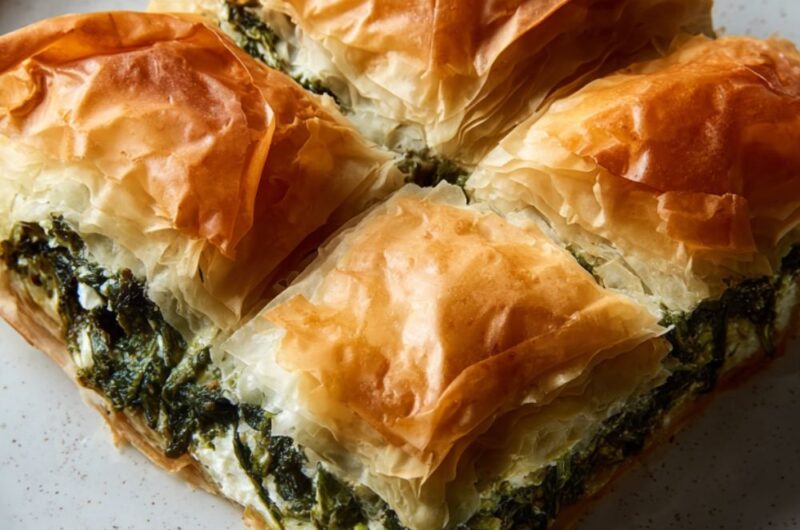 Spanakopita (Greek Spinach Pie) Recipe