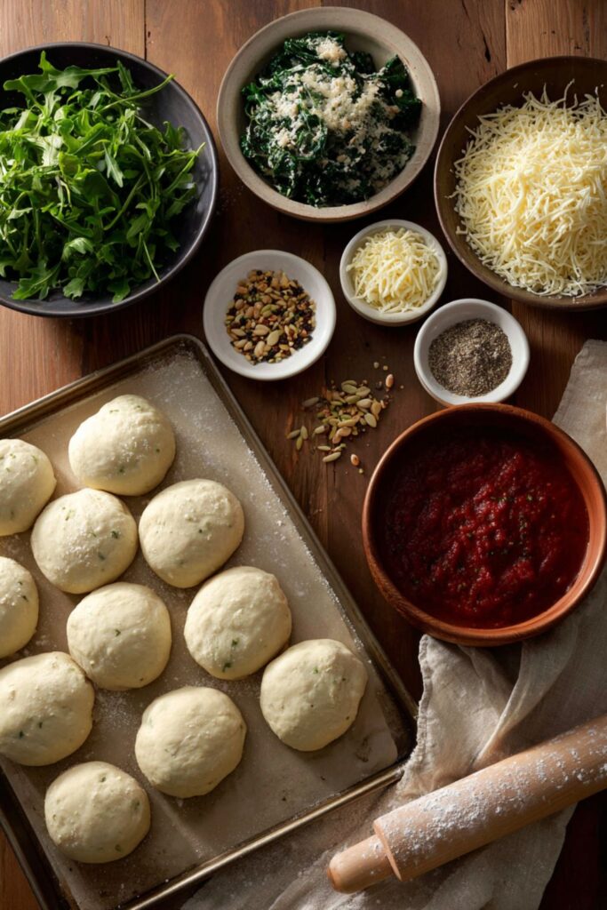 Spinach-Artichoke Calzones Recipe