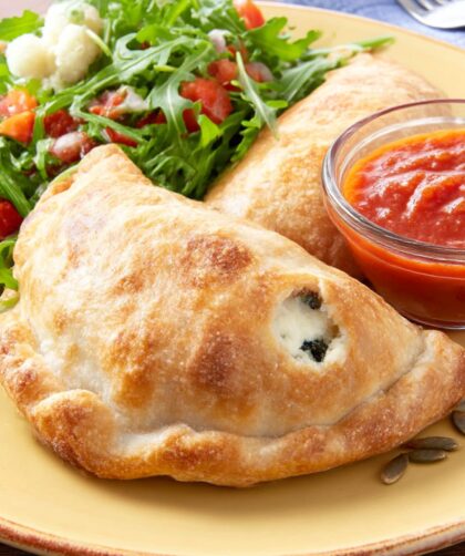 Spinach-Artichoke Calzones Recipe