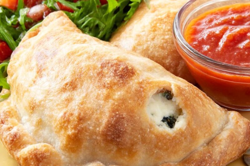 Spinach-Artichoke Calzones Recipe