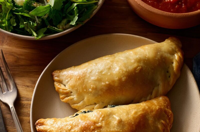 Spinach-Artichoke Calzones Recipe