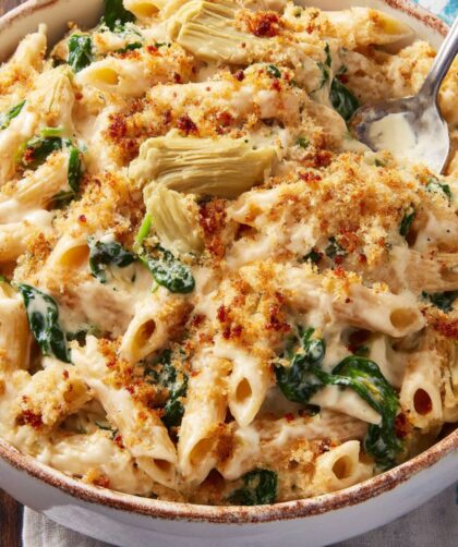 Spinach Artichoke Pasta Recipe