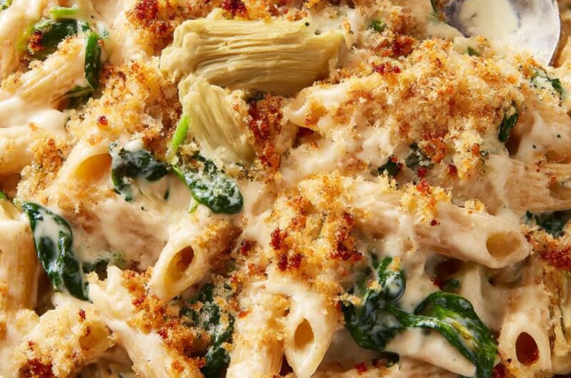 Spinach Artichoke Pasta Recipe