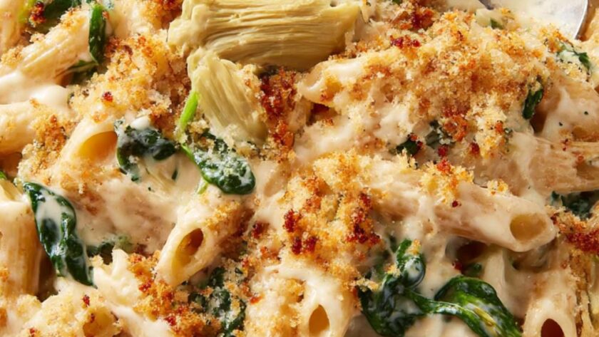 Spinach Artichoke Pasta Recipe
