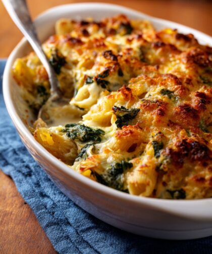 Spinach Artichoke Pasta Recipe