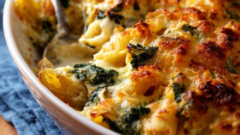 Spinach Artichoke Pasta Recipe