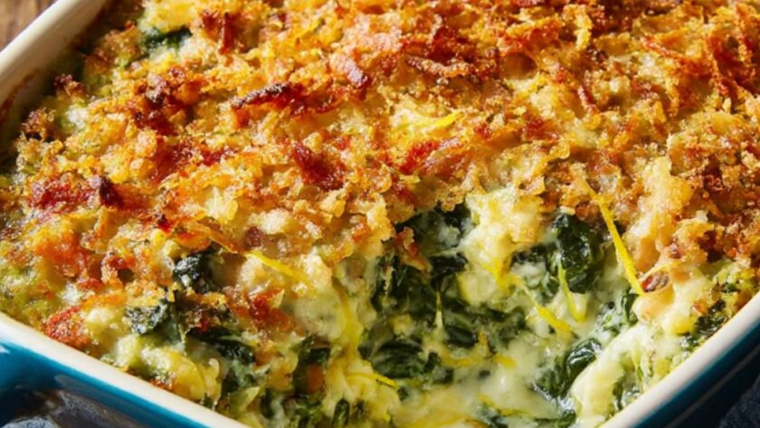 Spinach Casserole Recipe