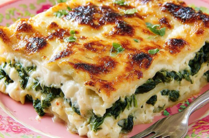 Spinach Lasagna Recipe