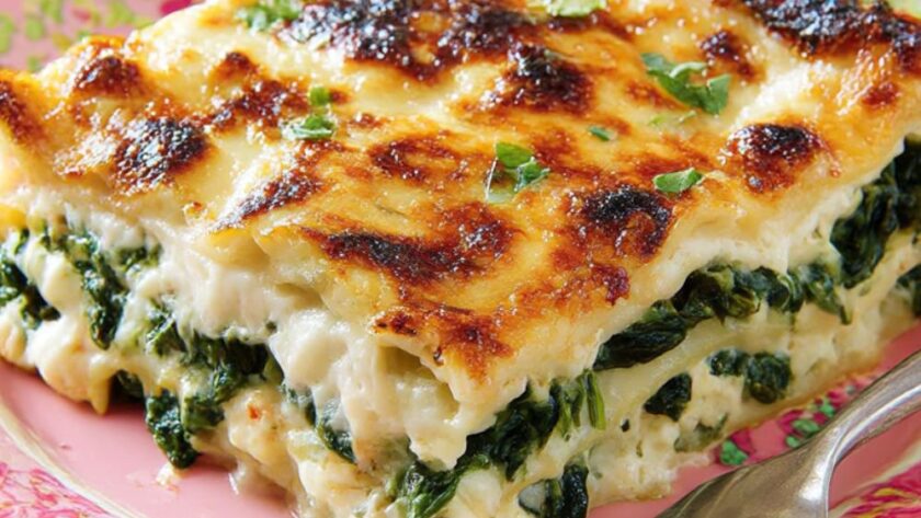Spinach Lasagna Recipe