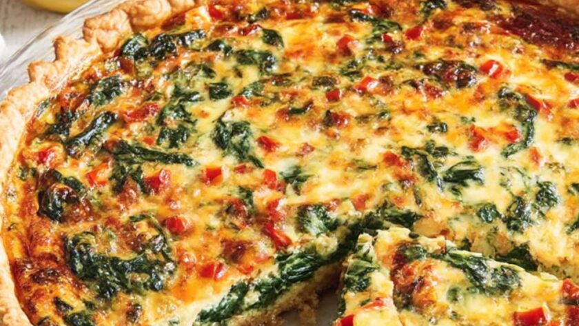 Spinach Quiche Recipe