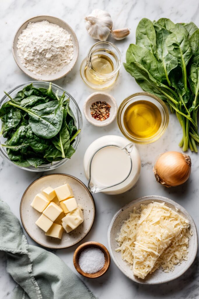 Spinach Soup with Gruyere Recipe