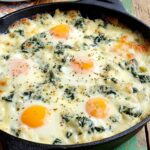 Spinach and Artichoke Baked Eggs Recipe