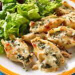 Spinach and Mushroom Stuffed Shells Recipe